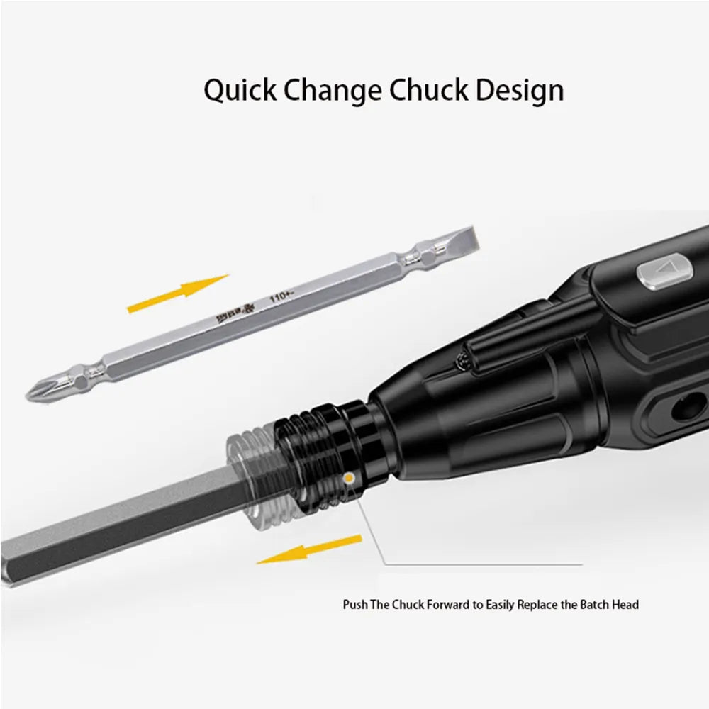 電動ドライバー:力を入れずにねじを締める