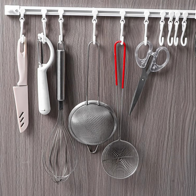 Multi-functional sliding hook: Easily organize your space