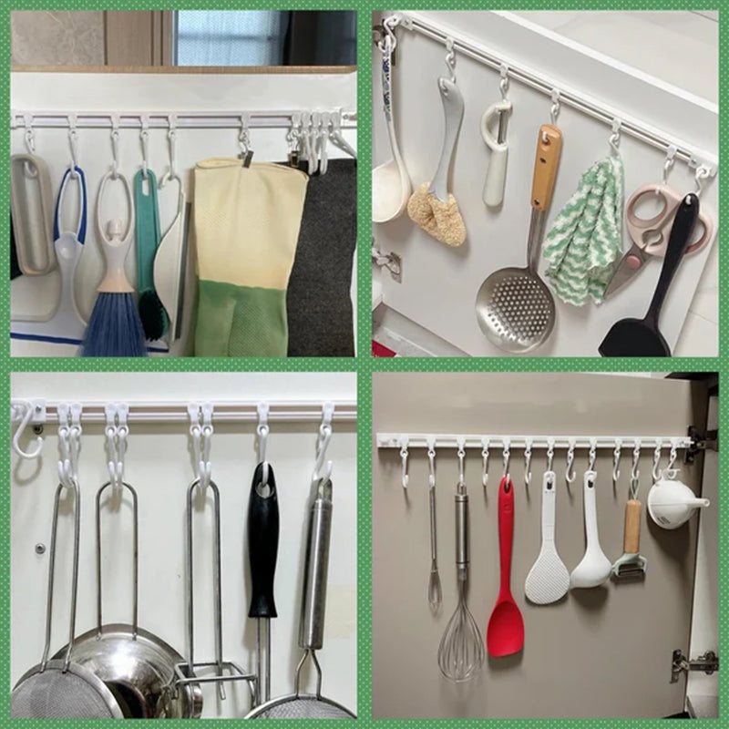 Multi-functional sliding hook: Easily organize your space