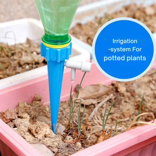 Sistema de rega para plantas: Rega fácil e sem preocupações (x6) 