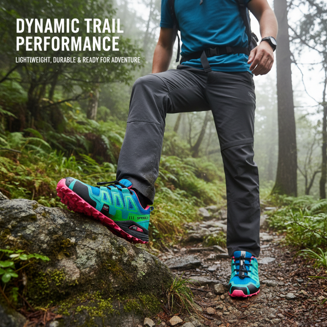 PalTreck - 四季に対応した多用途のハイキングシューズ 