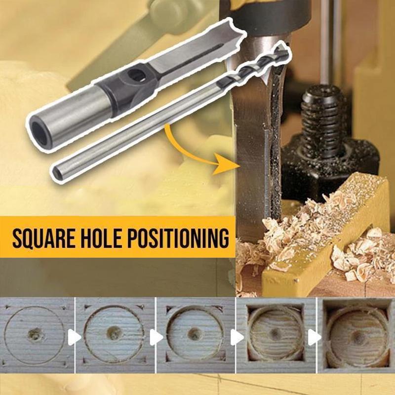 Square wood forest: Precision and performance for perfect drilling 