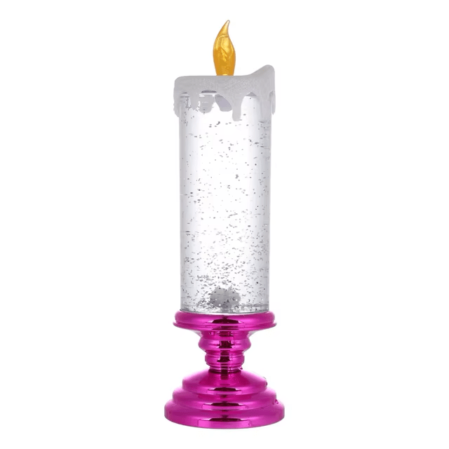 Velas LED de Natal - Luzes festivas e seguras 